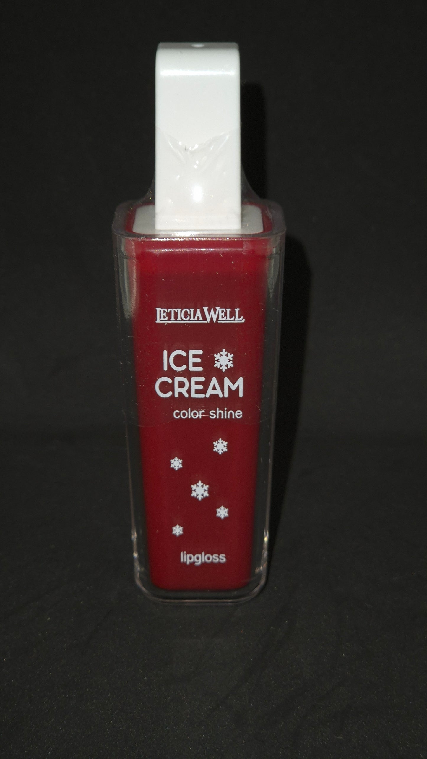 Lip gloss ice cream color shine Leticia Well