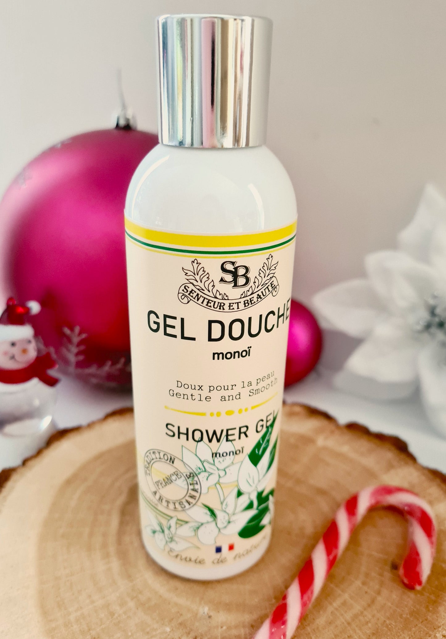 Gel douche monoï