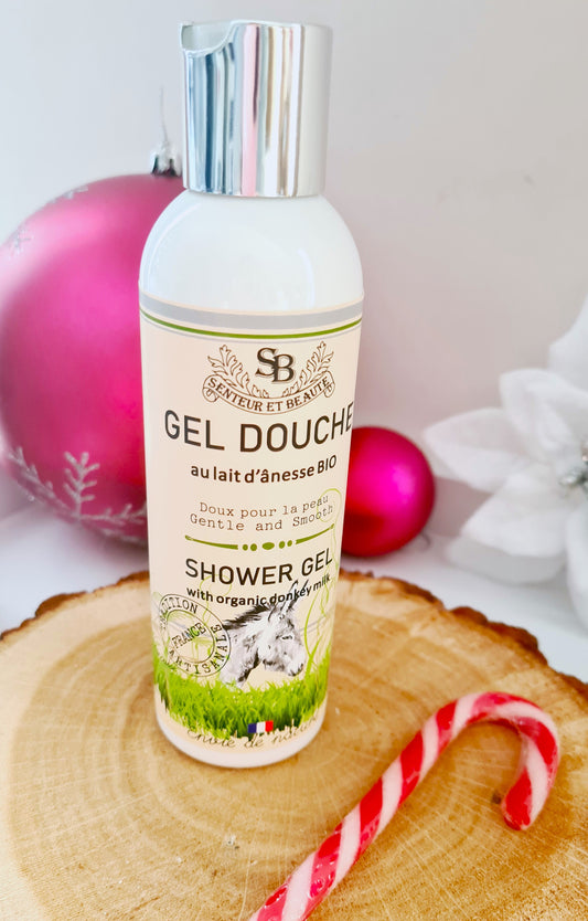 Gel douche au lait d'ânesse bio