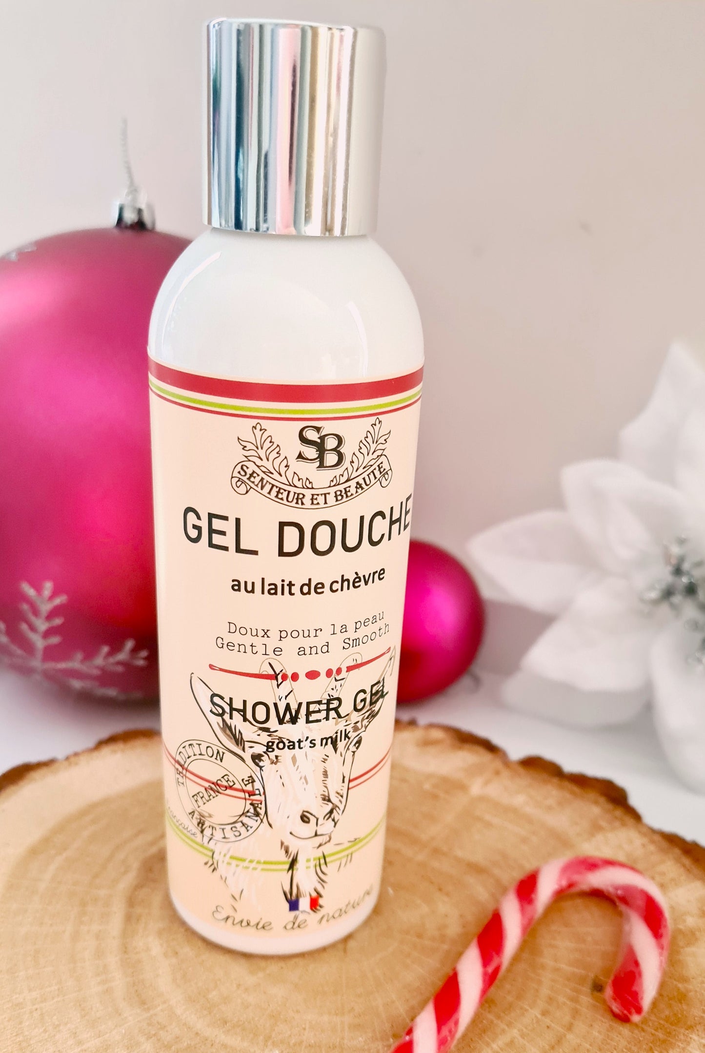 Gel douche au lait de chèvre bio