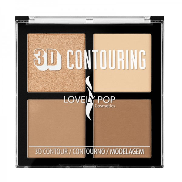 3D CONTOURING 2 palettes de teintes différentes