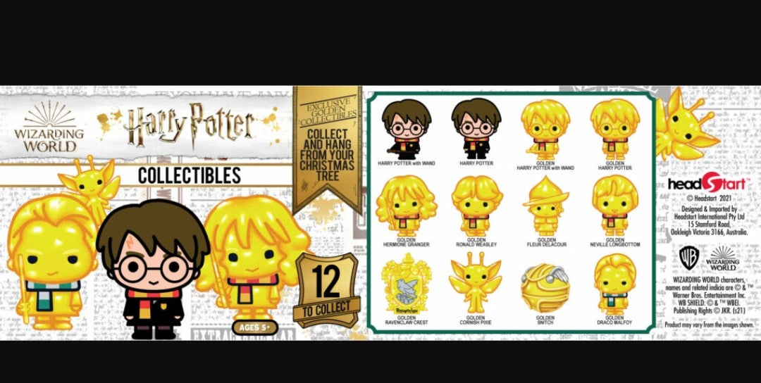 Boule gold mystere harry potter